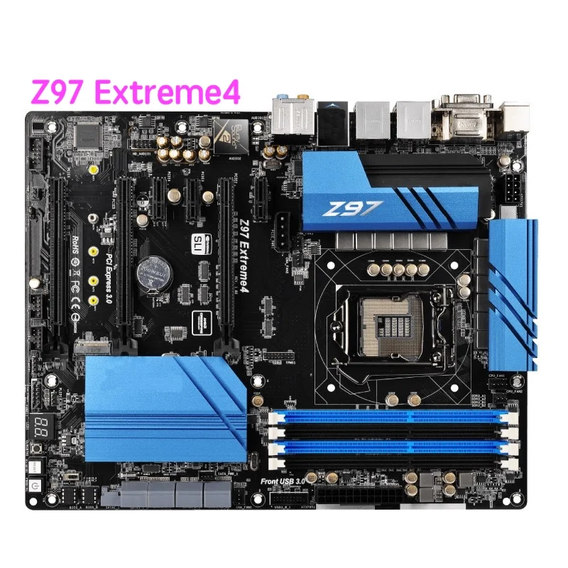 

Suitable For ASROCK Z97 Extreme4 Motherboard Z97 LGA 1150 DDR3 ATX Mainboard 100% Tested OK Fully Work