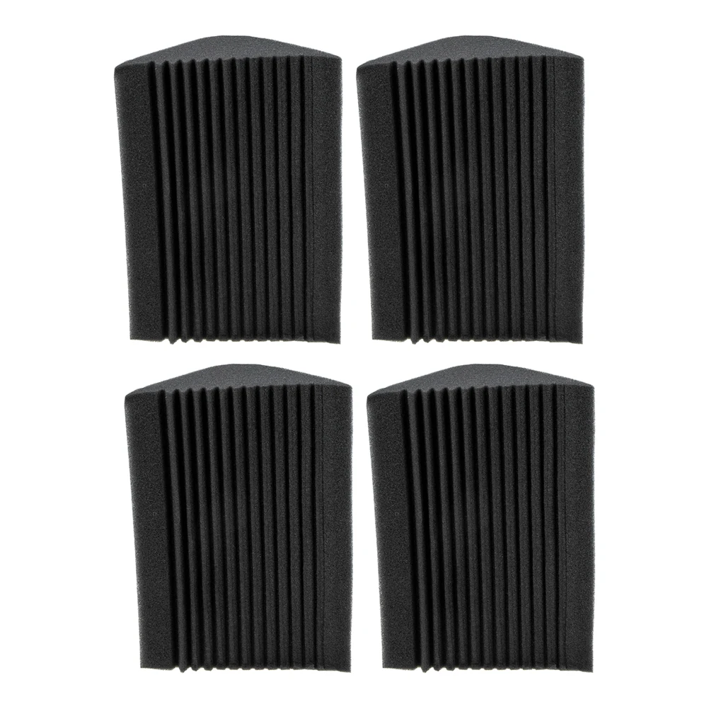 

4 Pcs Low Frequency Sound Absorbing Cotton Soundproof Panels Bass Acoustic Wall Noise Reduction Material Easy Installation
