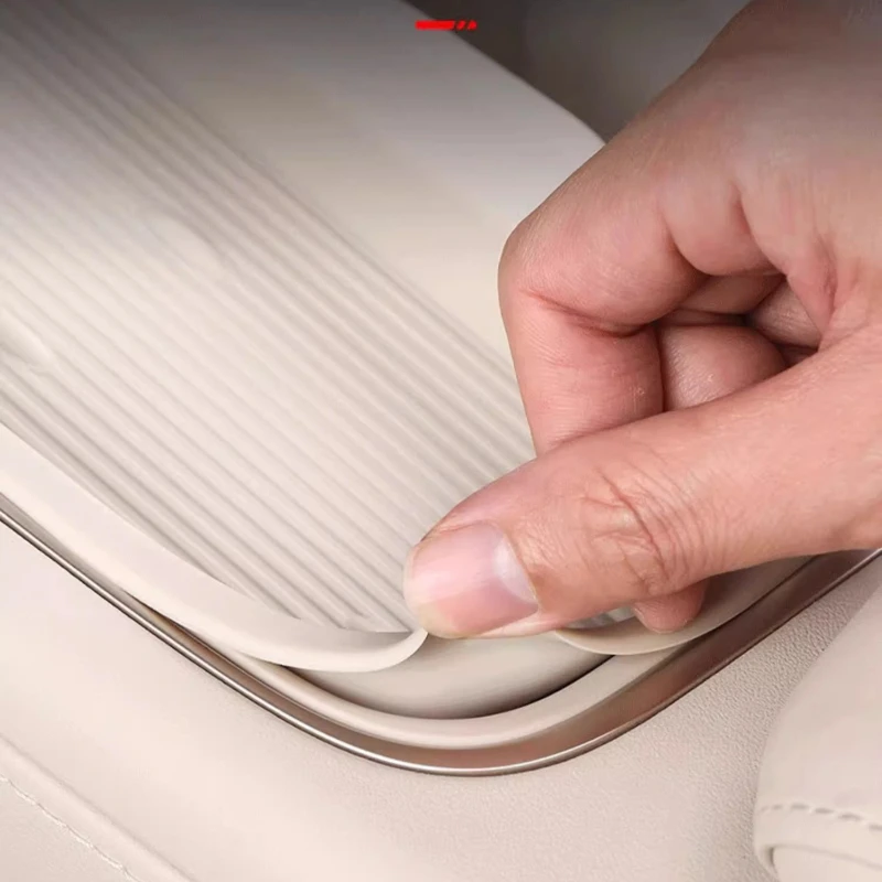 كأس الماء حامل التحكم المركزي شحن لاسلكي بطانة حماية من السيليكون ل NIO ES6 EC6 ET5 ET7 2023-2025 تعديل الملحقات أدوات #6