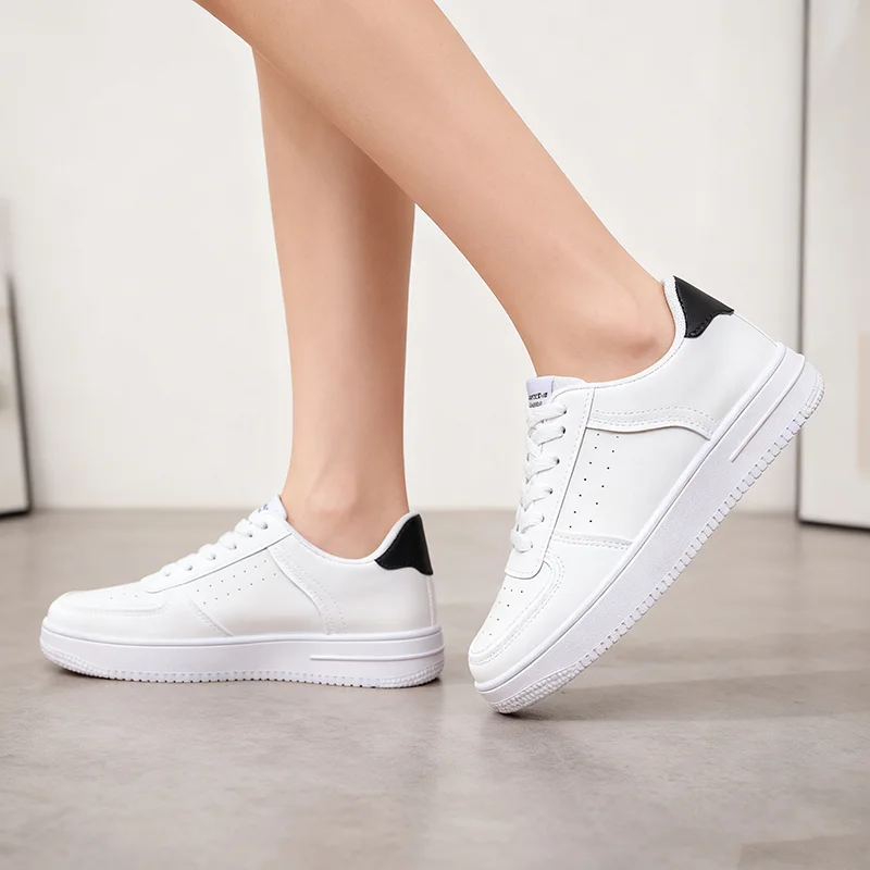 

1pair Casual Men's Shoes Teenagers' Daily Simple Little White Shoes Large Size Men's Shoes Students' Little White Board Shoes