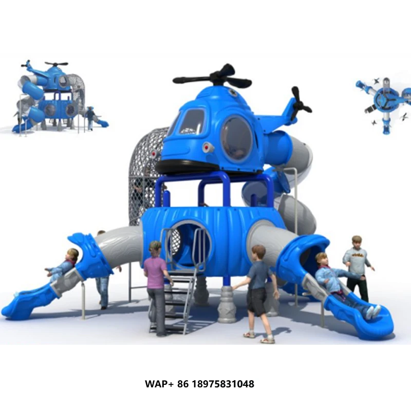 Day Care Playhouse Pirate Ship Plastic Toys Kids Spare Parts Outdoor Playground Equipment Made In China Park