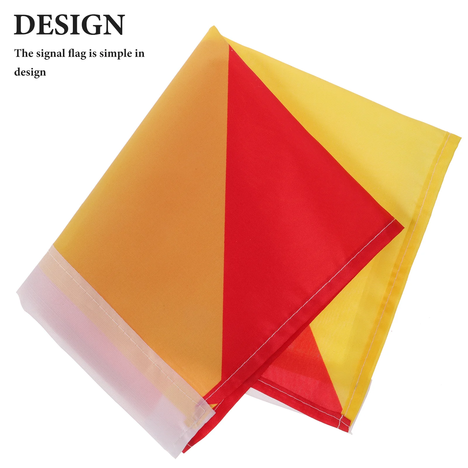 

VANZACK Traffic Safety Flags 2pcs Handheld Referee Signal Flags for Football Soccer Sports 50x35cm