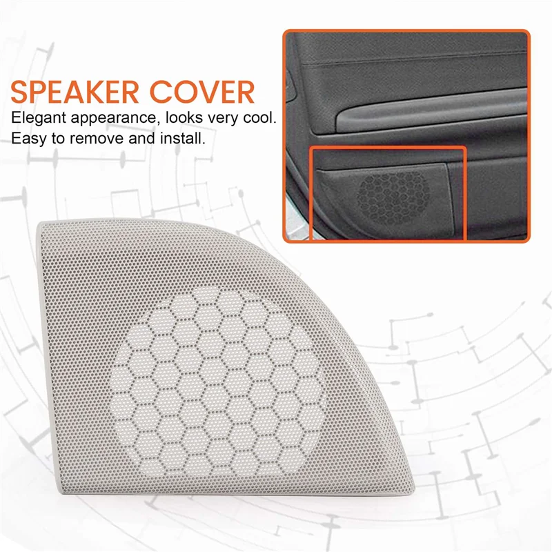 

Крышка динамика передней двери автомобиля AA, накладка, решетка динамика для CLC-Class Coupe W203 2008-2011