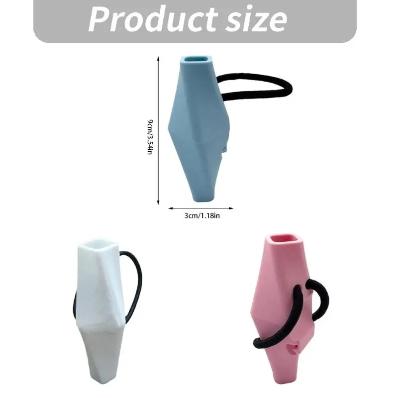 Mini Hanging Flower Vases, Soft Silicone Bud Vases with Elastic Hanging Straps and Narrow Opening for Handlebars Bicycles D2RD