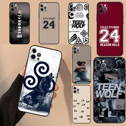 Teen Wolf Stilinski 24 Phone Case For iPhone 15 14 16 Pro Max 13 12 Mini 11 16 Pro Max XS X XR Plus Cover