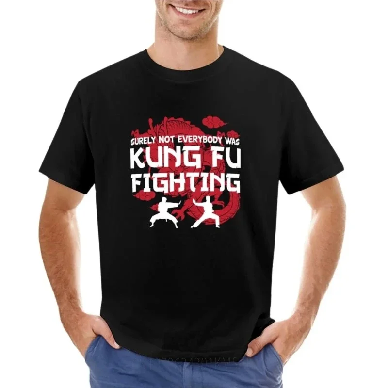 Surely not Everybody Was Kung Fu Fighting T-Shirt cute tops quick drying big and tall t shirts for men