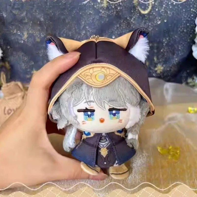 12cm Honkai Star Rail Cipher Cifera Kawaii muñeca  algodón Anime Cosplay Dango llavero dibujos animados Mini peluches figuras  j