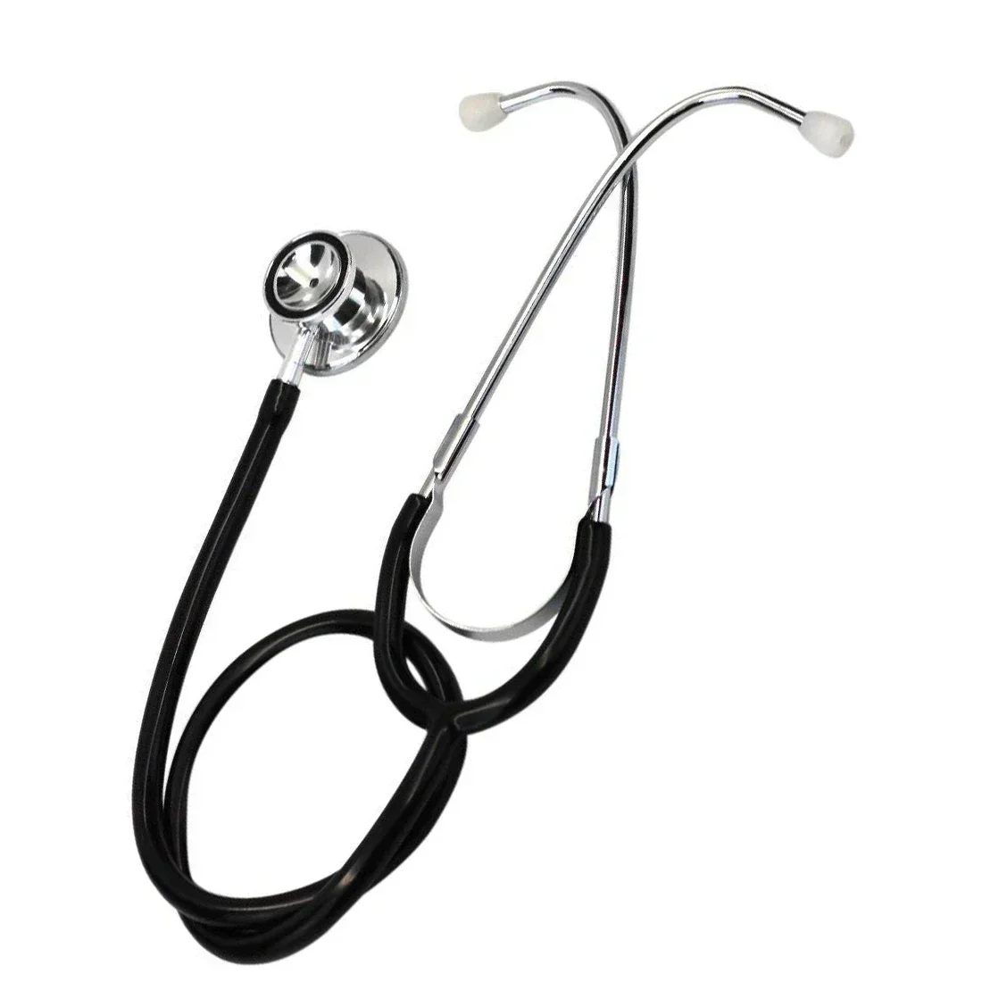 Doctor toy aluminum dual ear children's simulated stethoscope with multiple colors teaching dress up game birthday gift