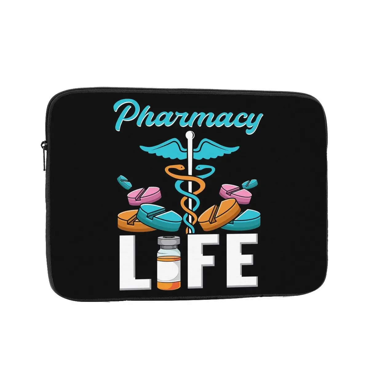 Pharmacy Life Pharmacist Chemist Notebook Laptop Bag Case 10 12 13 15 17 Inch For Macbook Air Pro Tablet Shockproof Case Bag