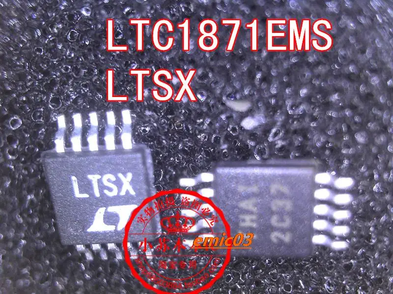  LT LTSX LTC1871EMS LTC1871 LTCTV MSOP-10  