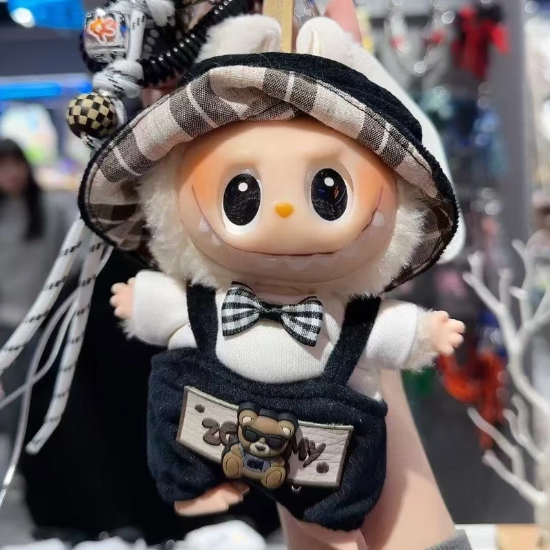 Cute Doll Clothes Outfit For 17cm Labubu V2 V1 Doll's Kawaii Clothing Different styles Cosplay dress Kid Toy Gifts For Labubu