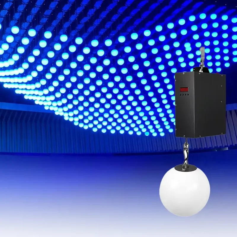 Led Kinetic Ball Light Full Color Led Lifting Ball for Dj Disco Stage Night Club Bar