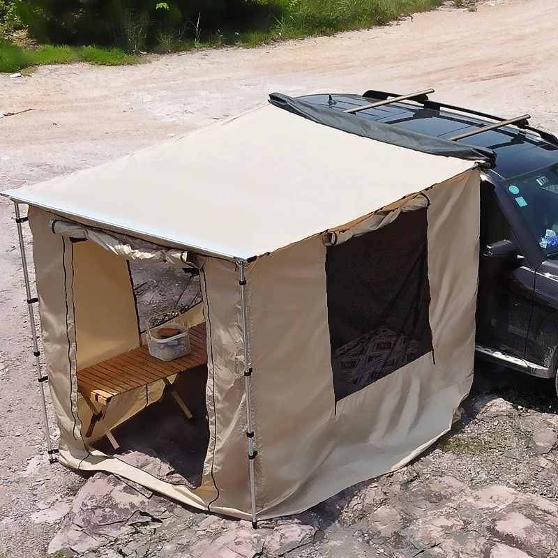 

High Quality Roof Top Tent Outdoor Camping Room Car Side Awnings 4*4 Wall Room