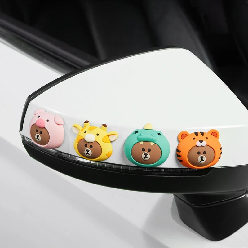 Автомобильная Противоударная полоса для двери заднего вида, защита от царапин и ударов, Противоударная наклейка