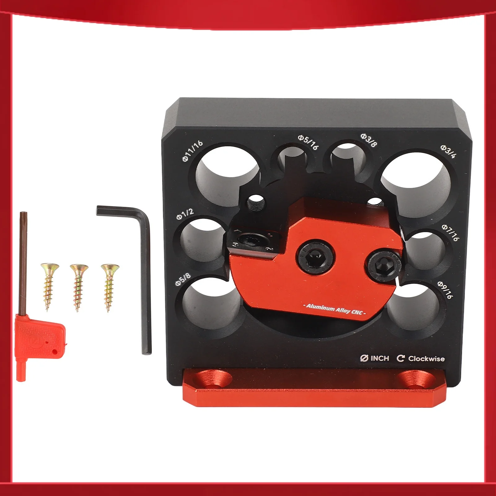 

Dowel Maker Auxiliary Tool Jig Kit Imperial Adjustable Carbide Inserts Woodworking Round Rod for Electric Drill