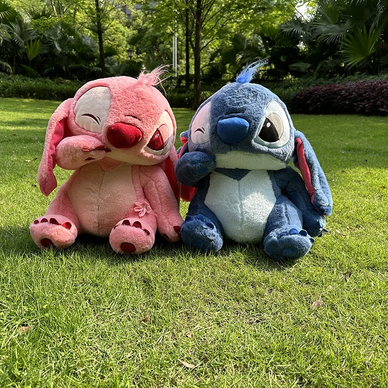 30-70cm Disney Large Size Plush Toys Lilo&Stitch Sakura Kawaii Plushie Dolls Stuffed Soft Pillow Anime Plushs Gifts for Children