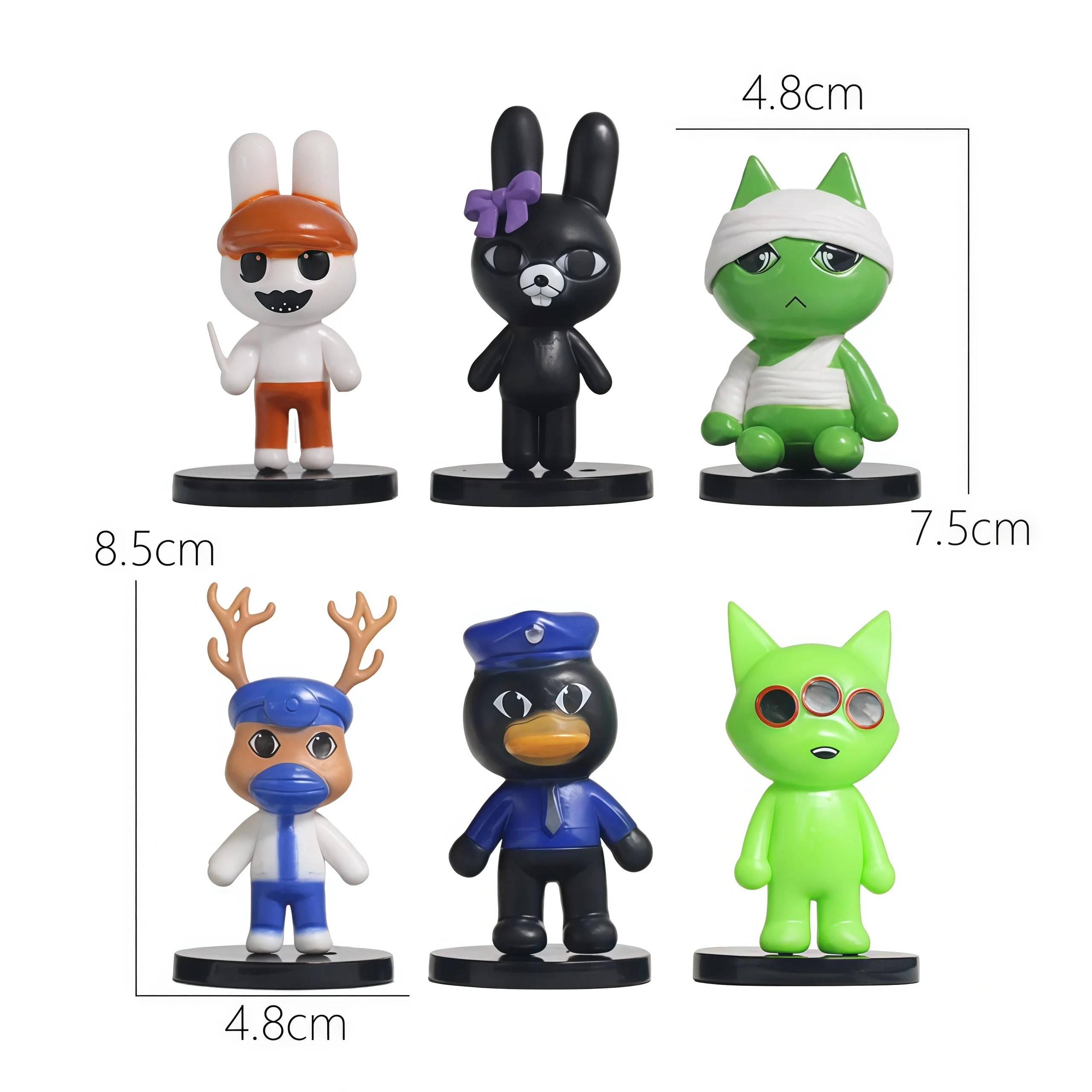 Animal Hospital Figure Toy Horror Game Animal Hospital Anomaly Cat Dog Penguin Bunny Animal Hospital Accessories Birthday Gifts