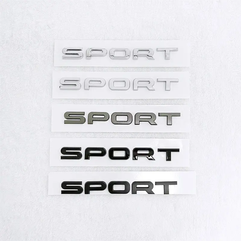 

SPORT Letter new old style Badge Car stickers for L R Discovery RR sport refit rear trunk original accessories decorate logo