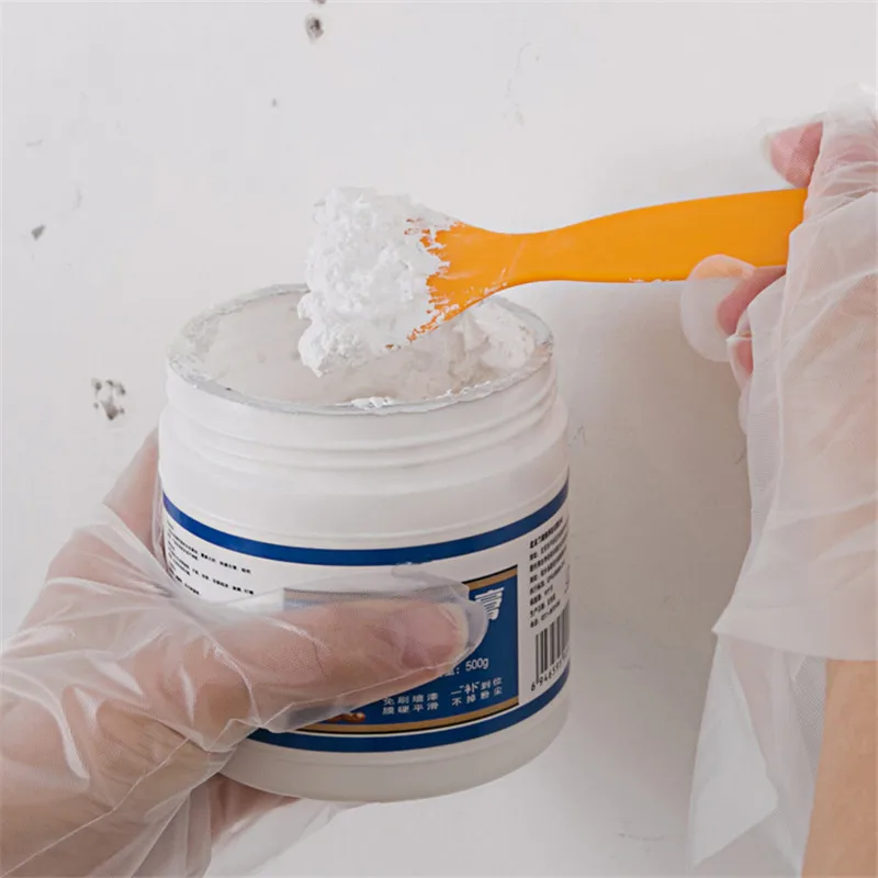 500g Wall Mending Agent Wall Repair Cream Wall Crack Repair Agent Walls Peeling Graffiti Gap Repair Paste with Scraper