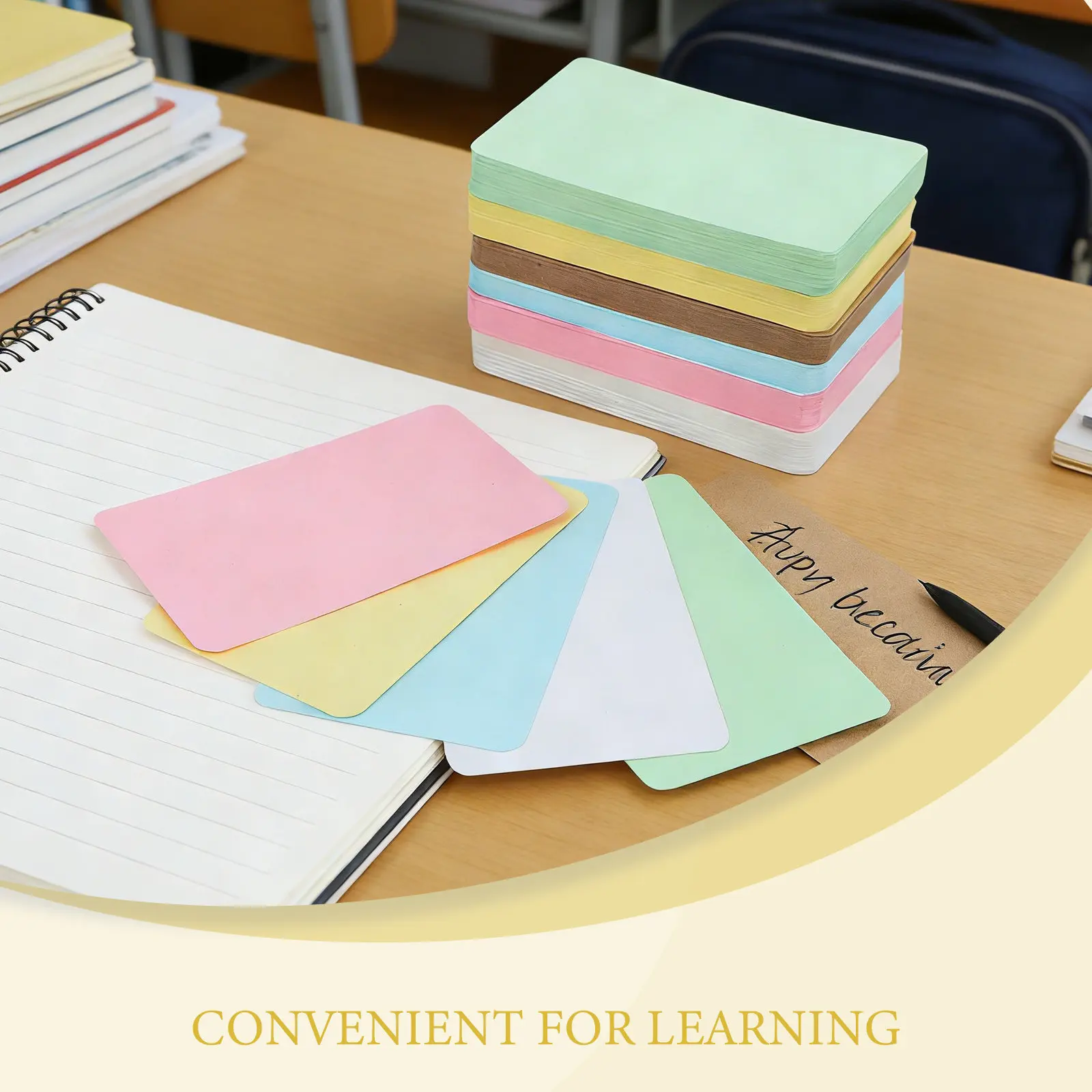 600-pcs-cards-bookmarks-paper-blank-study-note-craft-vocabulary-for-school-stationery-watercolor-painting-business