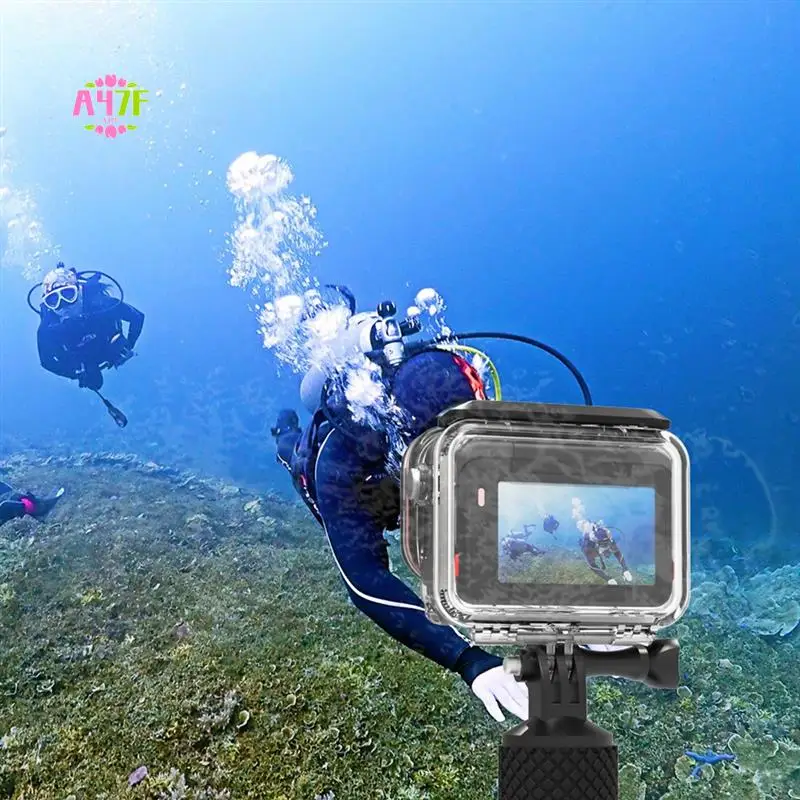 A47F-حافظة واقية شفافة لـ Insta360 Ace غطاء حماية للغوص مقاوم للماء لملحقات كاميرا Insta360 Ace #1