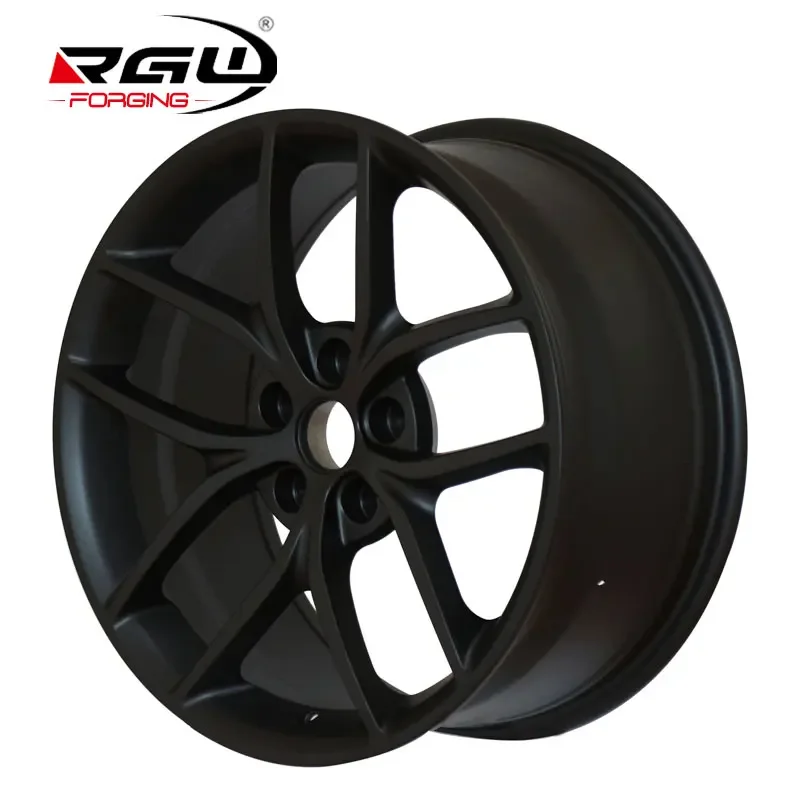 642 18x8.5 Jantes Rines Car 5 Spoke Concave Forged Staggered Mag 18 Pouces Deep Dish Alloy 5 Hole Lug 5x114.3 18 Inch Wheel Rim