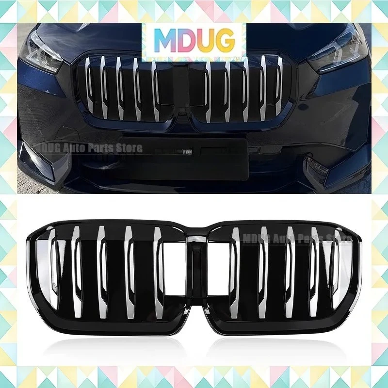 Image of MDUG für BMW X1 IX1 2023–2025, ABS-Kunststoff, Auto-Frontstoßstangengrill, Netzgitter, Zubehör