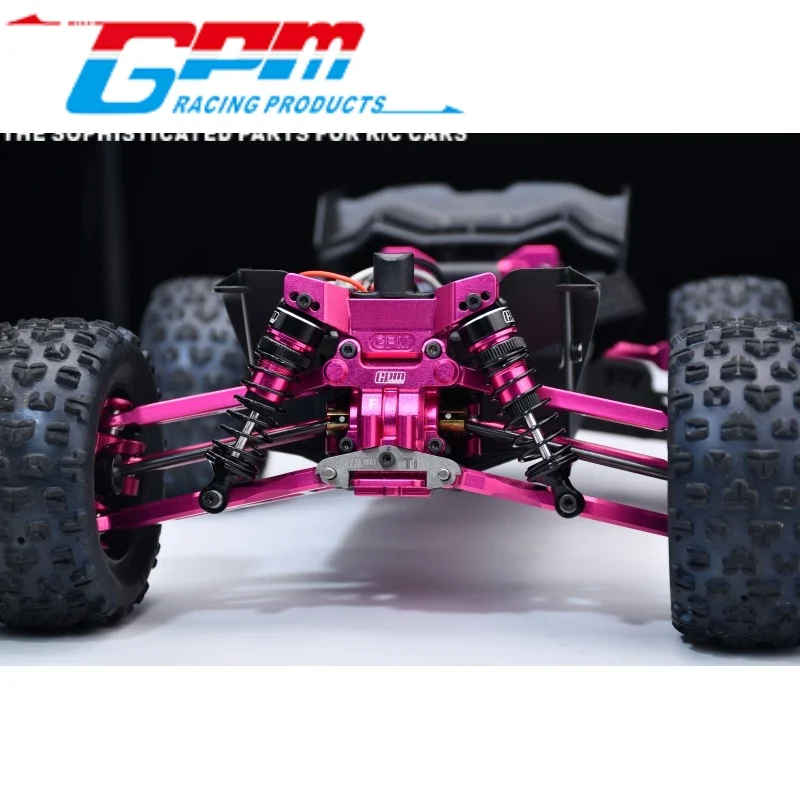 GPM MAKM0089 Titanium Front And Rear Hingepin Brace Set for ARRMA 1/16 Mini Kraton 3S RC Upgrade