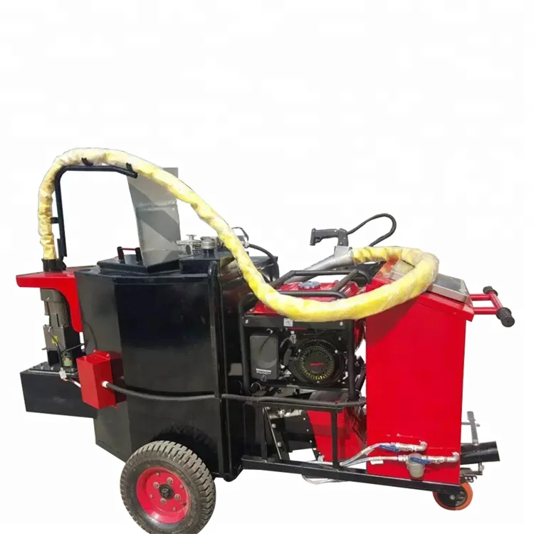 Hand Push Pavement Hydraulic Asphalt Caulking Machine 100L 200L