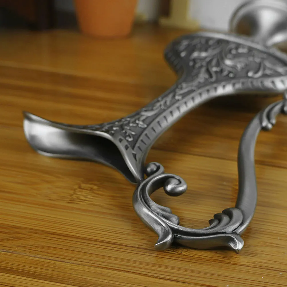 

1pc Retro Handle Arranging Retro Design For Metal Flower Holder Home Office Decor Decorative Flower Arranging Vase Vase