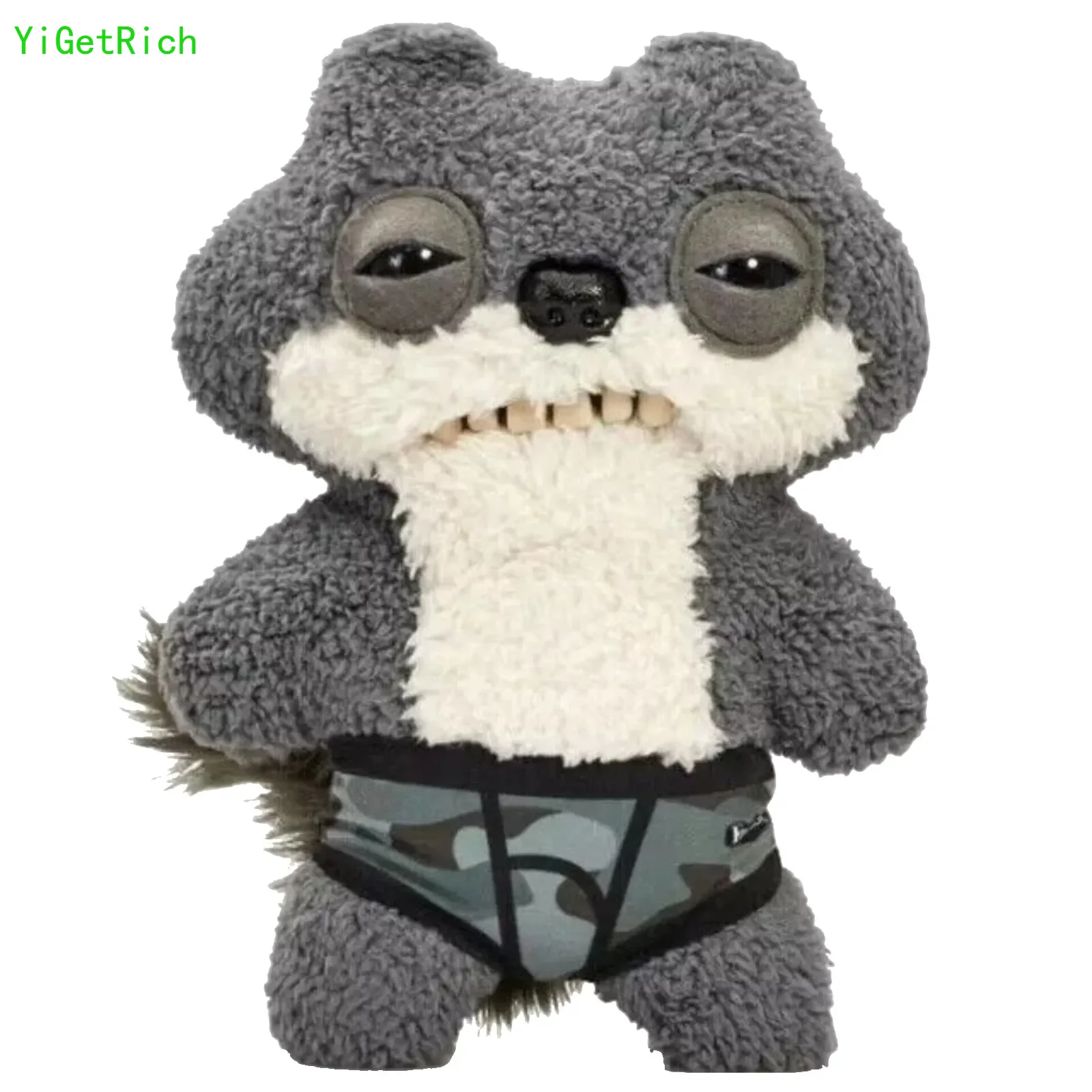 Fuggler Funny Ugly Monster Budgie Fuggler Edition Underpants Series Quirky Funny Tooth Monster Count Underoo McGoo Plush Dolls