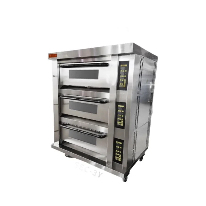 Oven commercial large capacity one layer two plate cake bread baking moon cake three layer nine plate baking electric flat oven