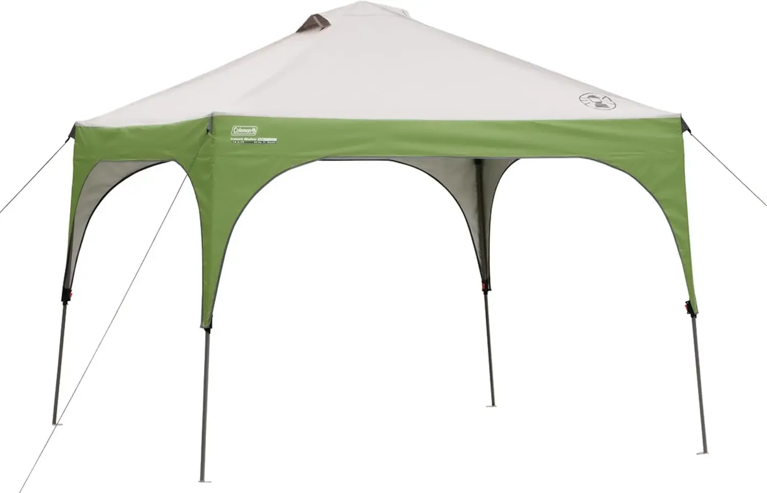 Sun Shelter with Instant Setup, Sun Shelter with Wheeled Carry Bag Sets Up in About 3 Mins, 7x5ft, 10x10ft