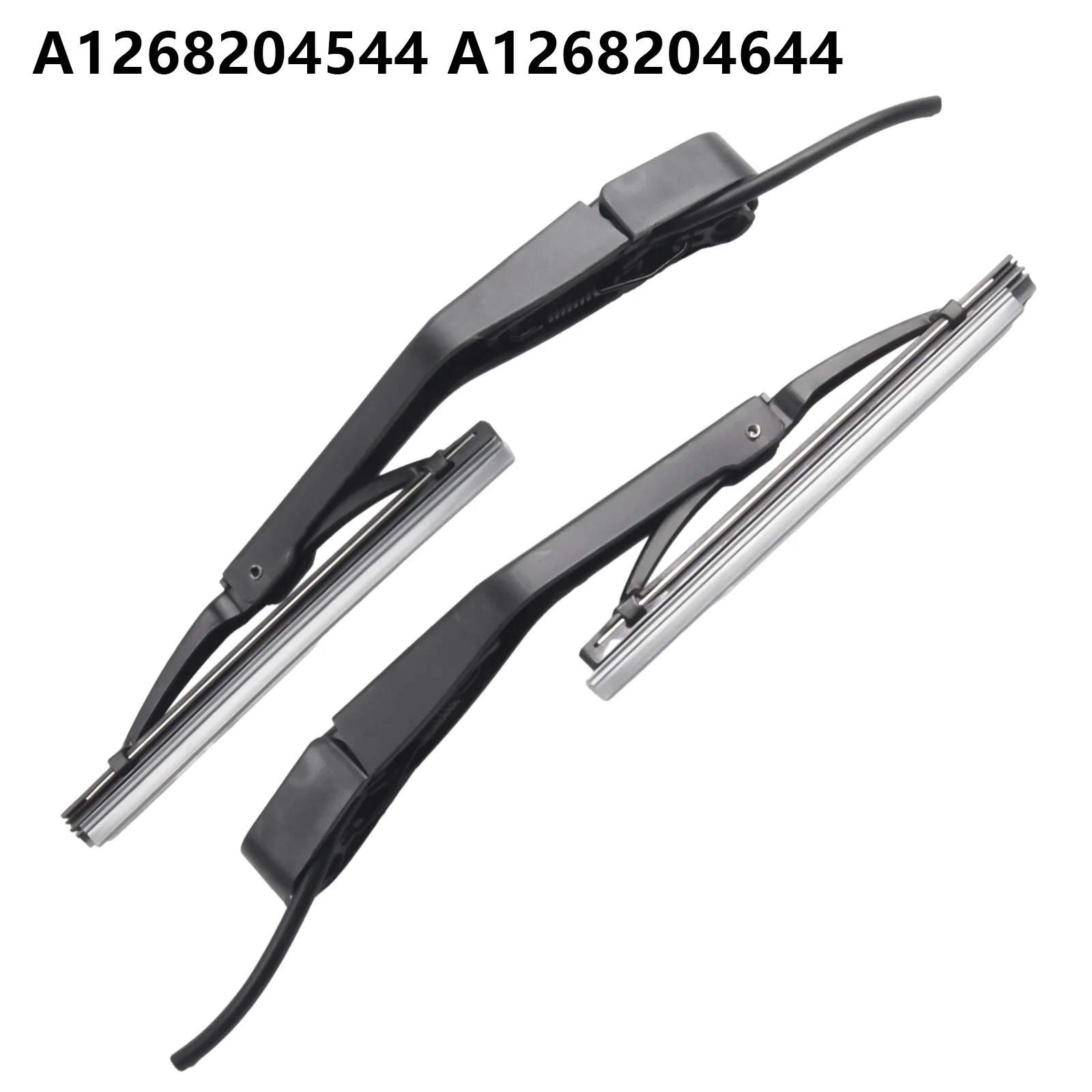 2Pcs Headlight Wiper For W126 Windshield Wiper Accessories A1268204544 A1268204644 Headlight Wiper Arms Parts