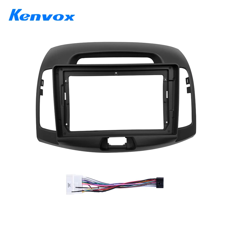 

9 Inch Car Radio Fascia For Hyundai Elantra 2006-2011 Stereo DVD GPS Player Panel Installation Dashboard Trim Kit Frame Bezel