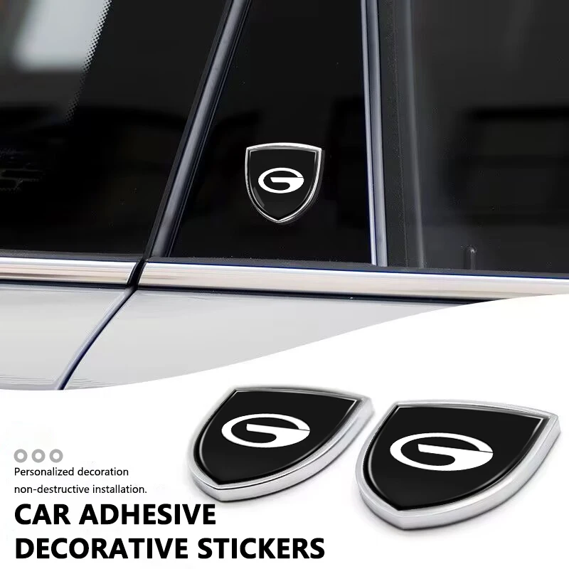 Car Style Body Trunk Decoration Sticker 3D Metal Emblem Sticker For GAC MOTOR Trumpchi Aion S GS3 GS4 GS5 GS8 GA4 GA6 GA8 GE3
