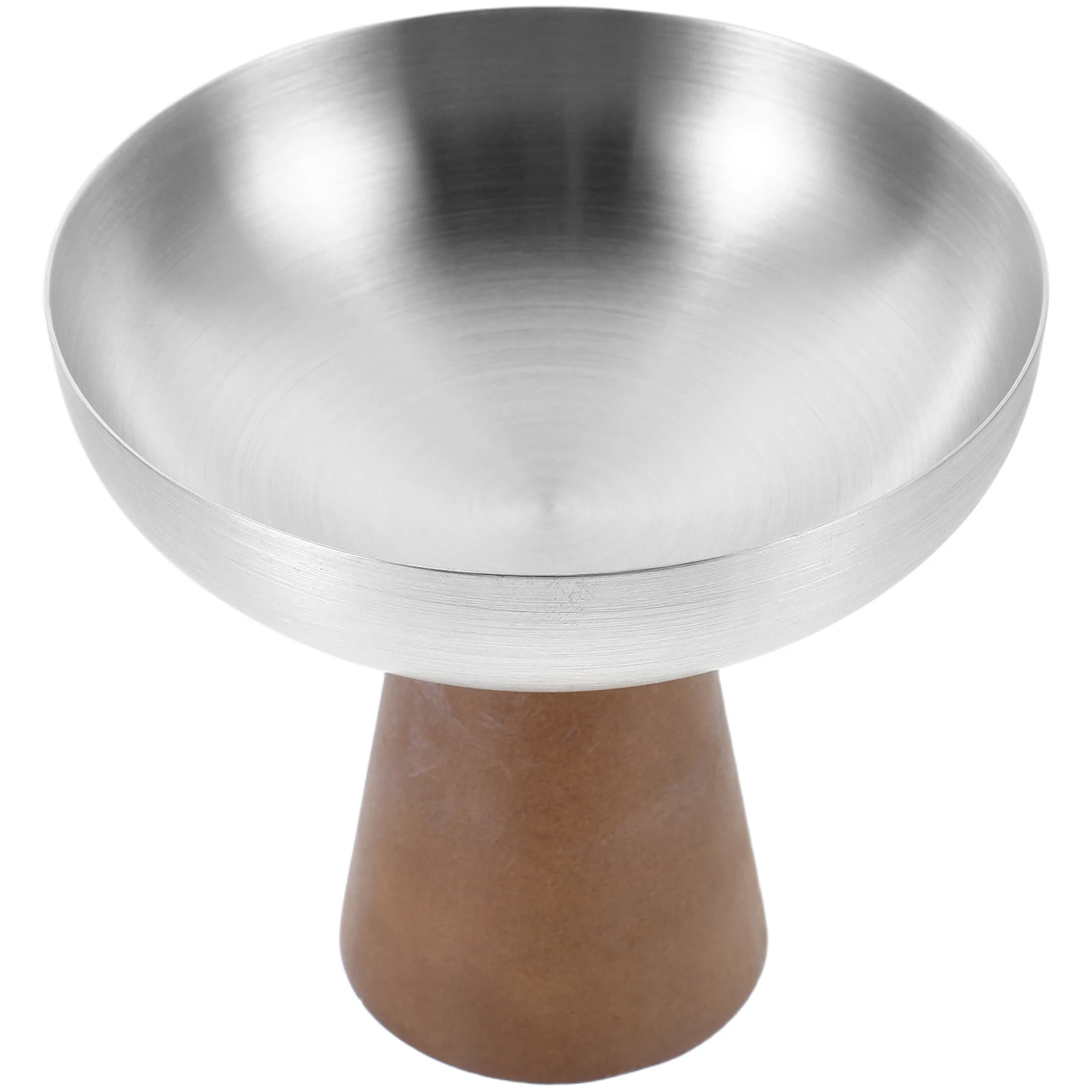

Ice Cream Cup Stainless Steel High Footed Bowl Elegant Kitchen Dessert-serving Pudding Salads Parties Refined Easy Clean Sturdy