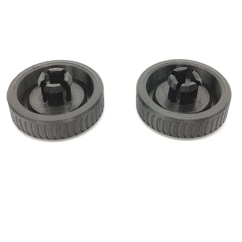 2Pcs Replacement Wheels For Hart 20V Stick Vacuum (HPSV50B,HPSV50,HPSV01B)