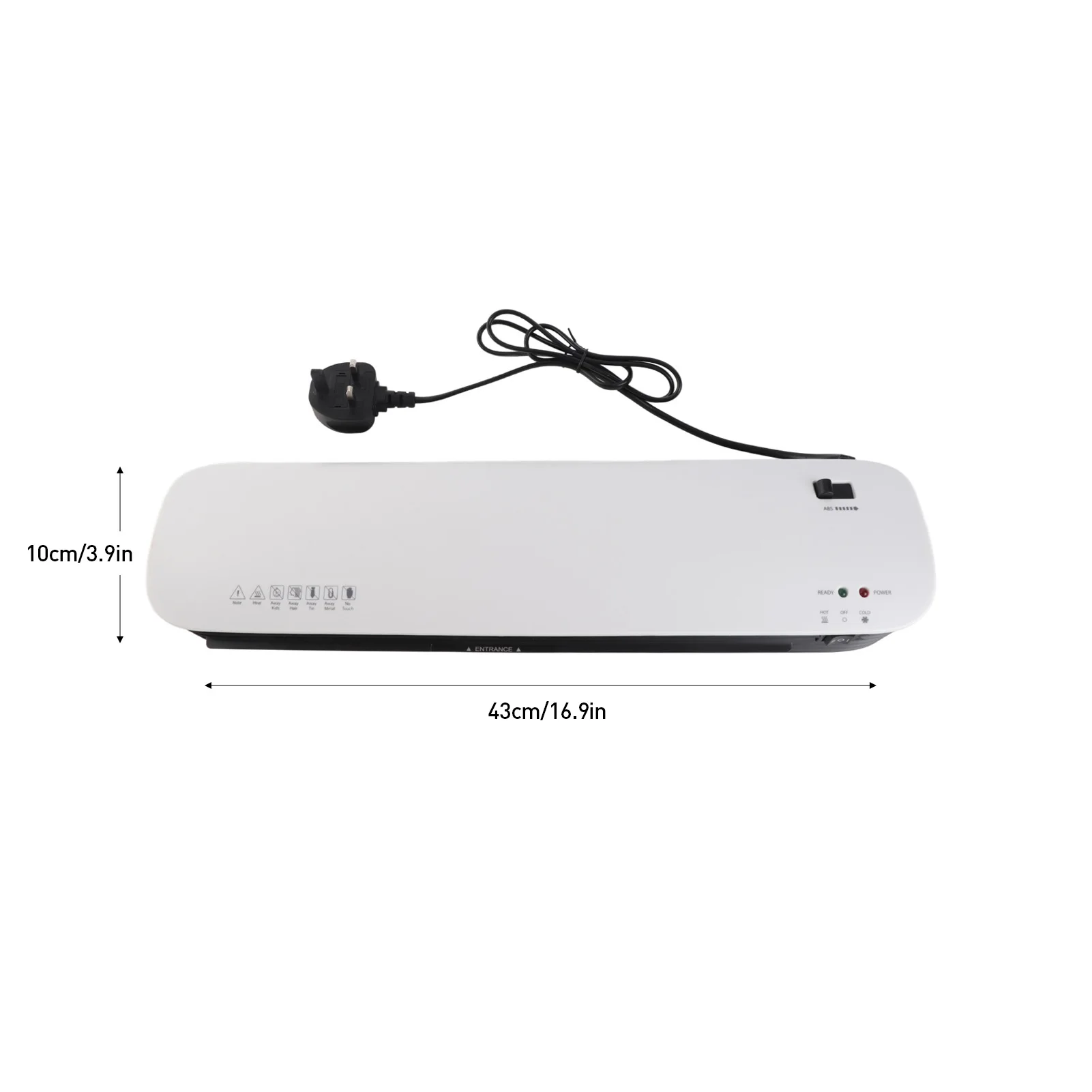 مجموعة ماكينة تغليف مقاس A3 تصفيح ساخن وبارد 2 نظام أسطوانة مع 25 A3/A4/A5/A6 أكياس تصفيح زاوية مستديرة للمنزل #2