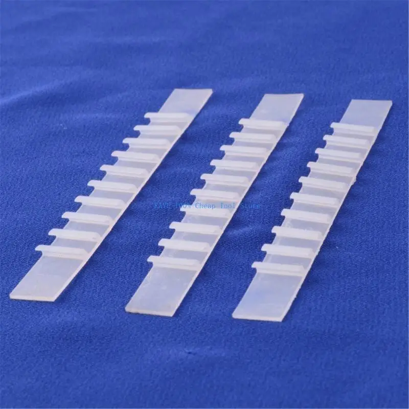 

G6KA Secure Clothing Display Rack Strips Self-adhesive Hanger Strips Waterproof Tape for Solid Garments Holder