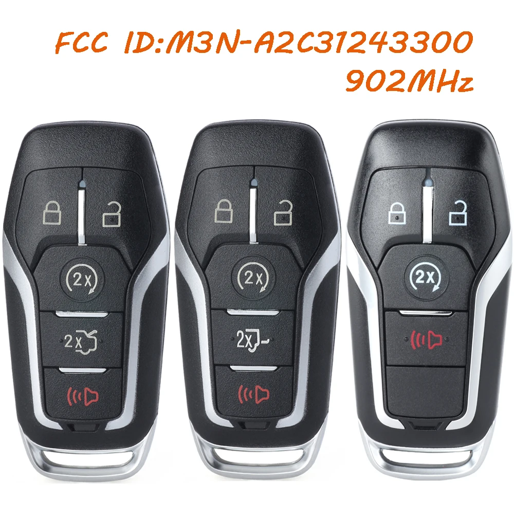 

M3N-A2C31243300 для Ford Fusion Edge Explorer Mustang F-150 F-250 для Lincoln MKC MKX MKZ Nautilus дистанционный брелок 164-R8119