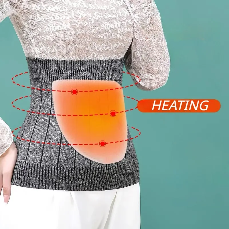 Waist Slimming Warm Winter Thicked Cover Flesh Strong Heat and Warmth Belt Band Waist Seal Cold Women Cotton Warmer Belt