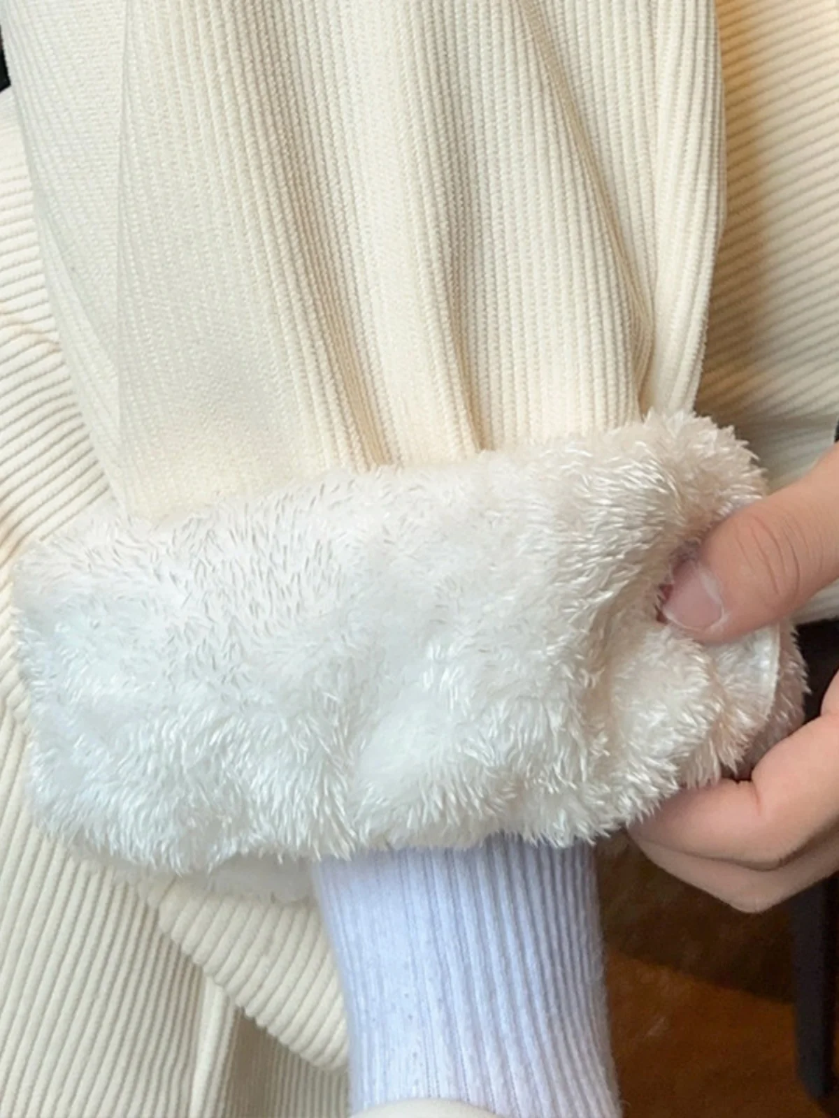 

Мужские вельветовые брюки-джоггеры на флисе, молодежные зимние утепленные брюки с эластичным поясом, свободного кроя, повседневные