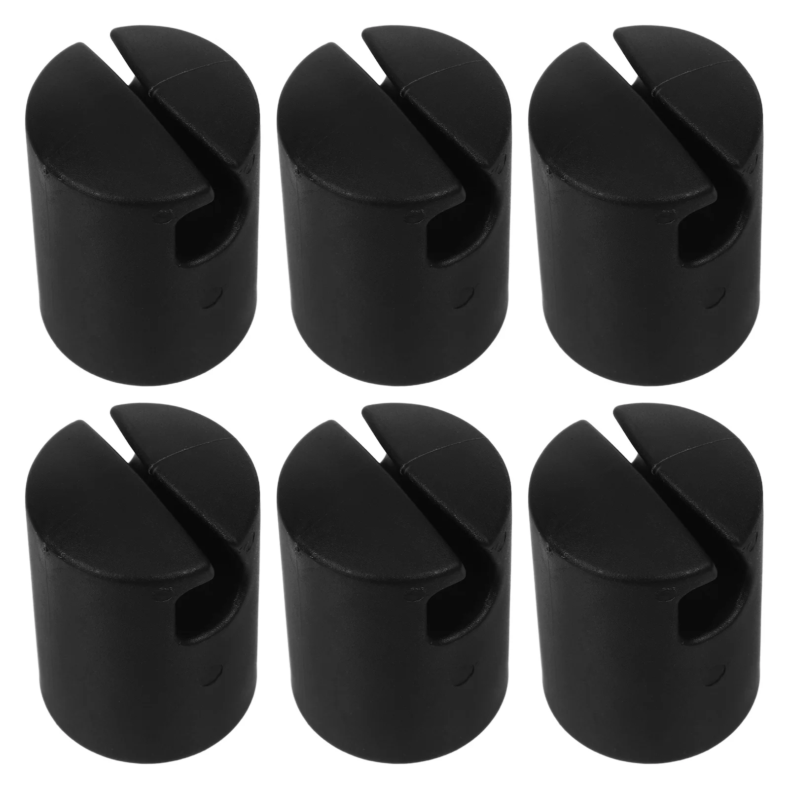 

6Pcs Trampoline Safety Enclosure Pole Caps Durable Plastic Covers Outdoor Replacement Pole Cap Accessories Trampoline Post Cover