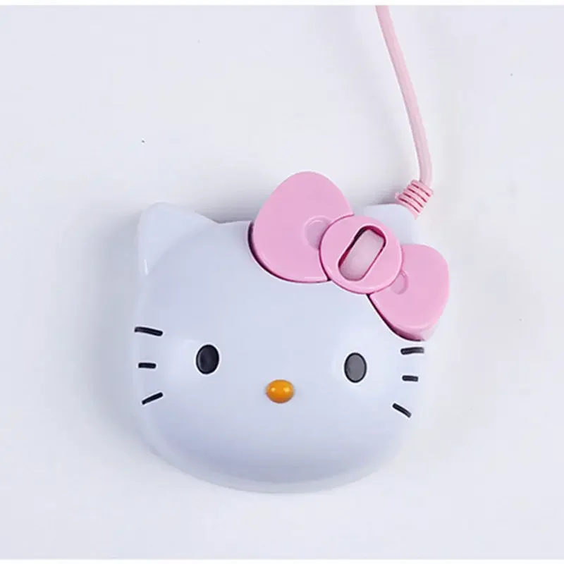 Sanrio Hello Kitty Mouse da gioco cablato USB simpatico Mouse ottico muto per Computer nuovo Mouse Gamer Anime per PC Desktop Notebook portatile