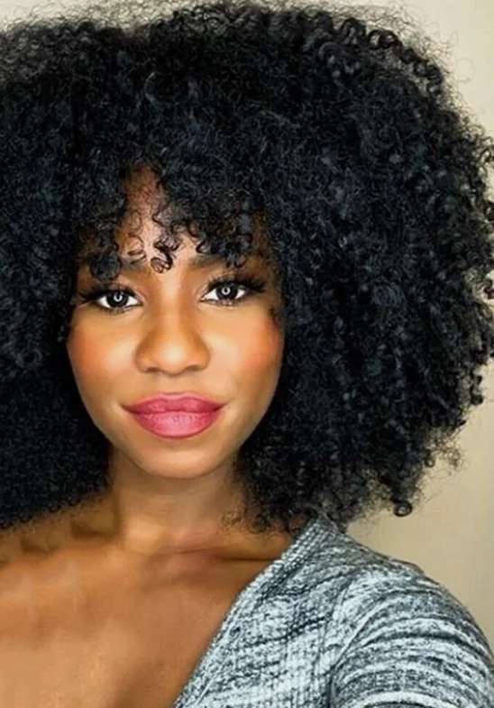 Commentaires sur nos suggestions | Voir toutes les perruques bouclées noires pour les femmes noires, perruque courte Afro Big Curly avec