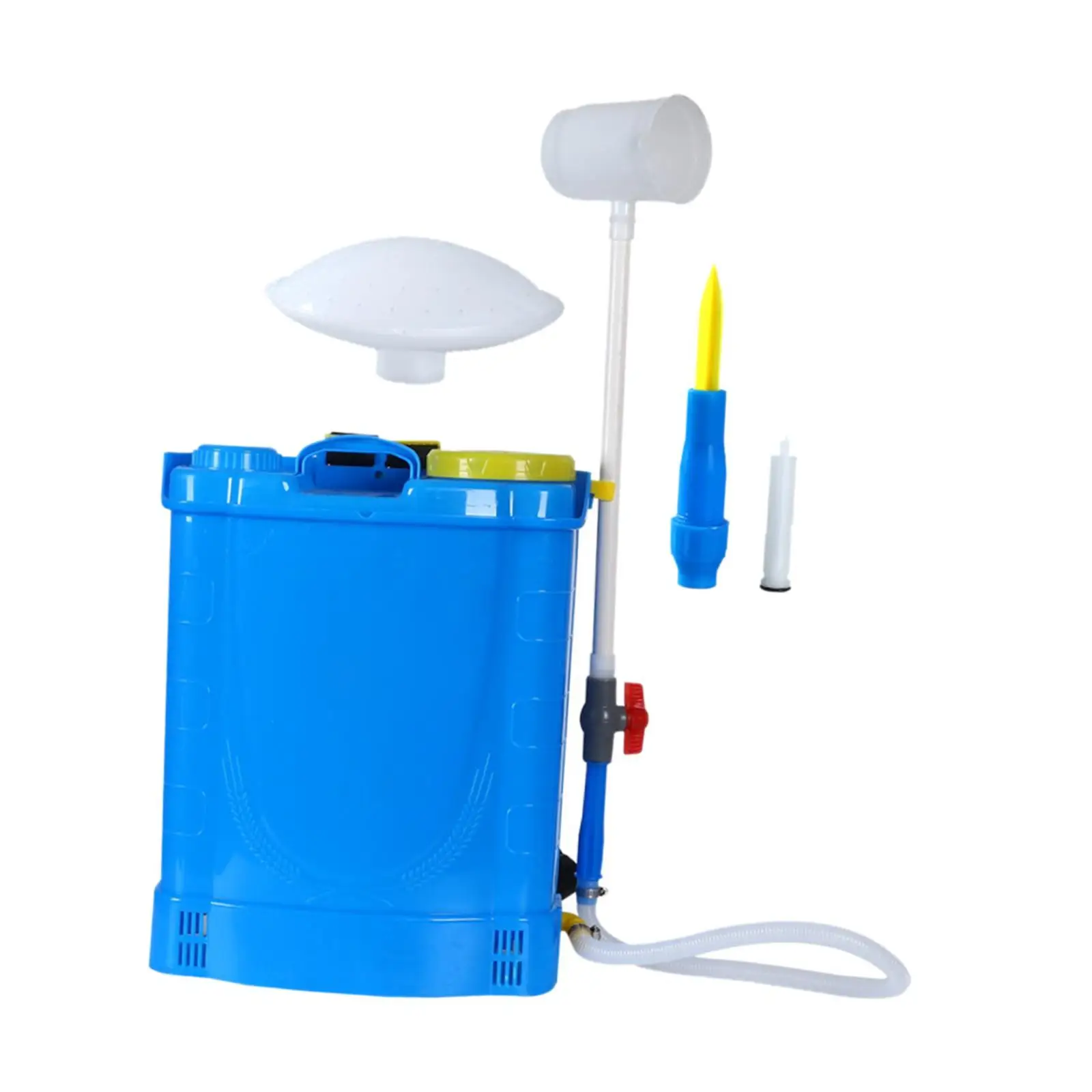 Fertilizer Sprayer Adjustable Time Saving Portable Manual Dispenser Knapsack for Agricultural Backyard Broadcast Gardening Farm