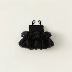 Girls Summer Dresses Kids Clothes for Girl Fluffy Skirt Performance Dress Princes Dress Kids Dress for Girl Платье Для Девочки