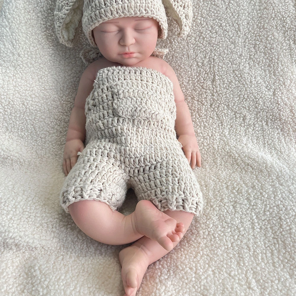 55cm Silicone Reborn Baby Doll Lifelike Girl With Skin Details For Kids Xmas Birthday Parents New Year Gift Dolls Collectible