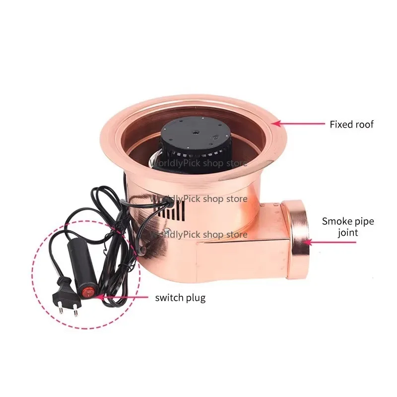 

Powerful Exhaust Fan Commercial Korean Barbecue Electricity Smoke Fan for Restaurant